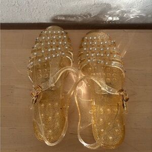 BRAND NEW JUIC COUTURE JELLY STUDDED SANDALS